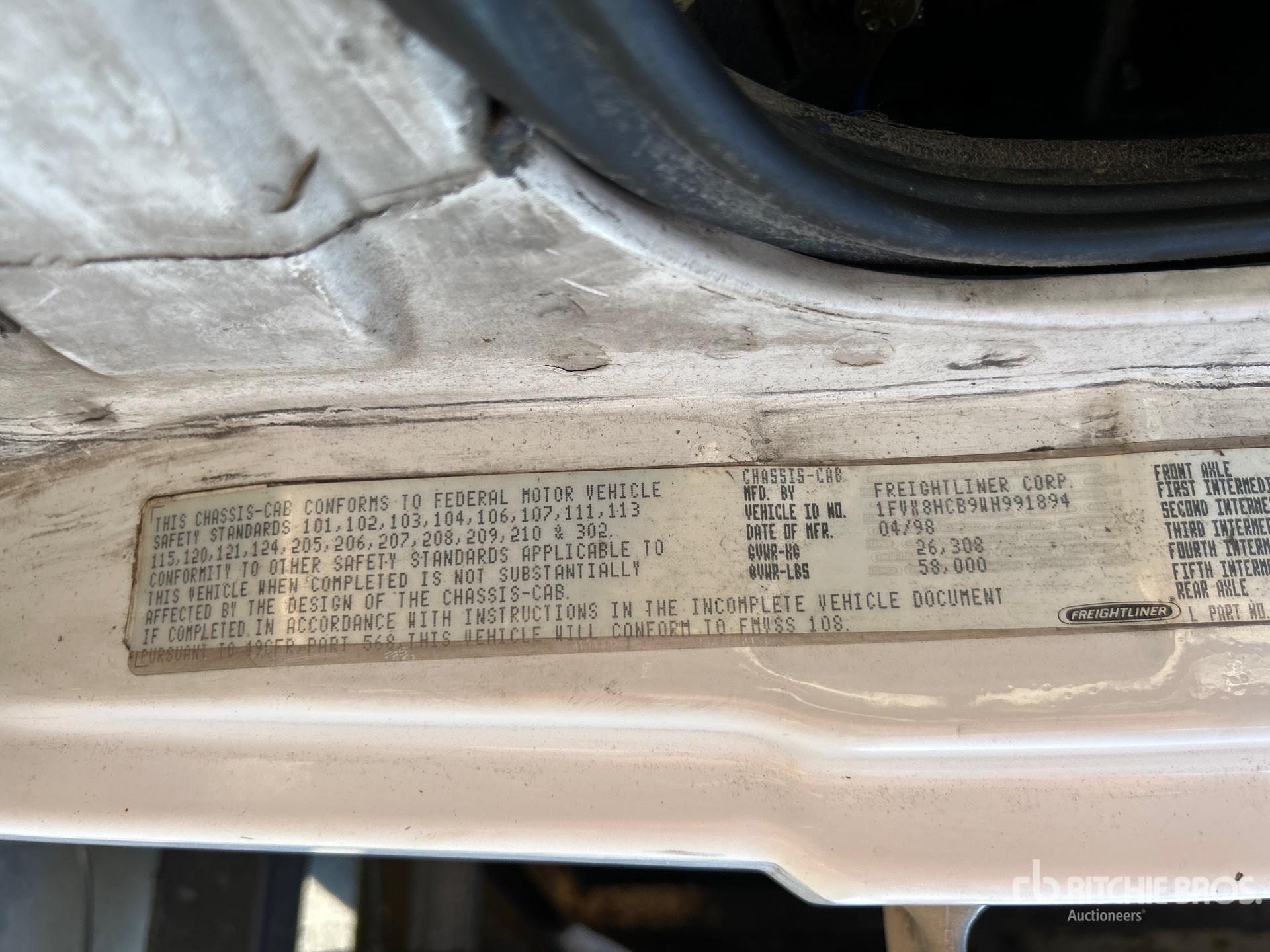 1998 Freightliner FL 106