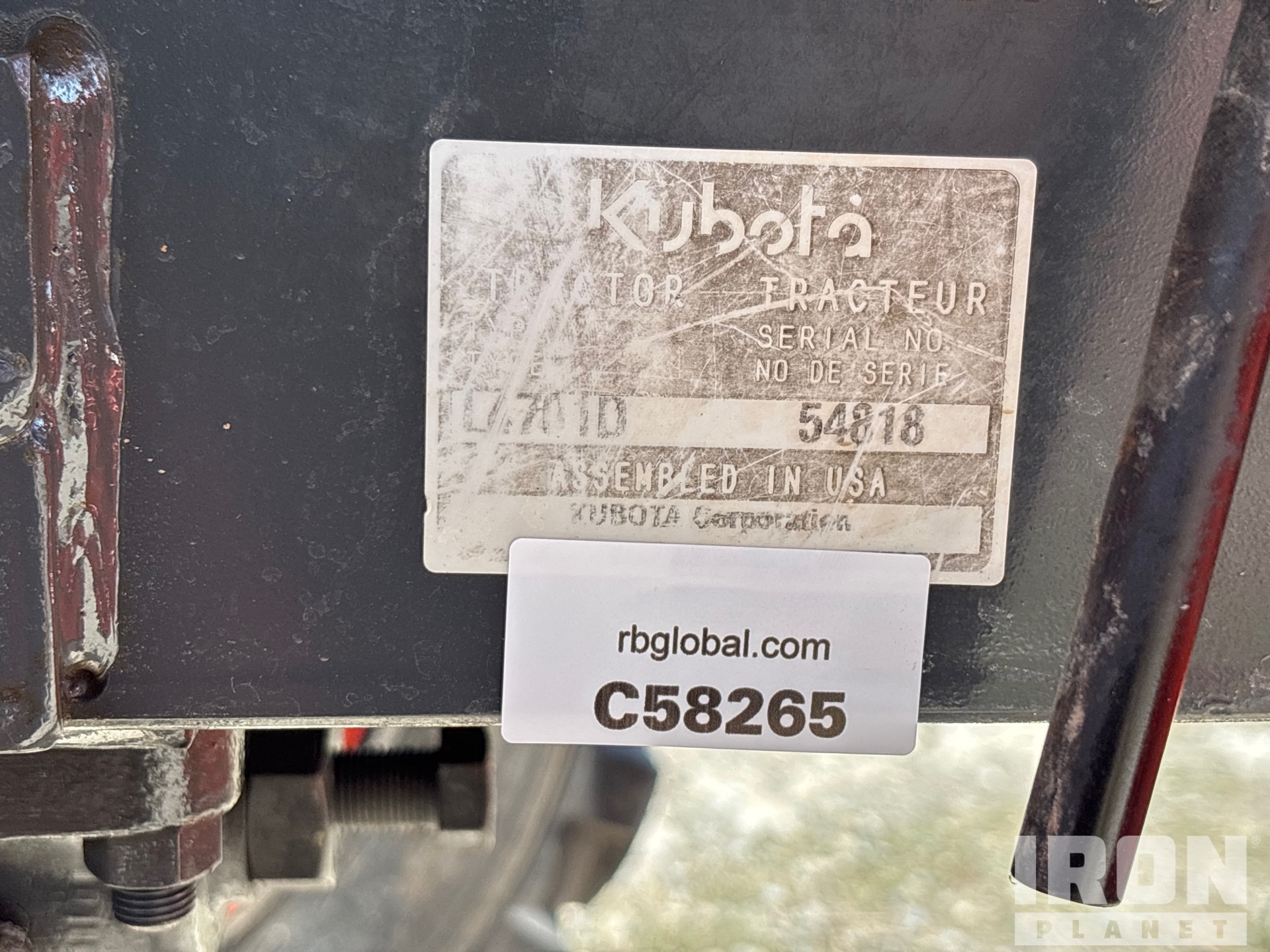 2015 Kubota L4701D