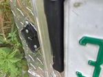 Trailer Chassis with License Plate Light Functional