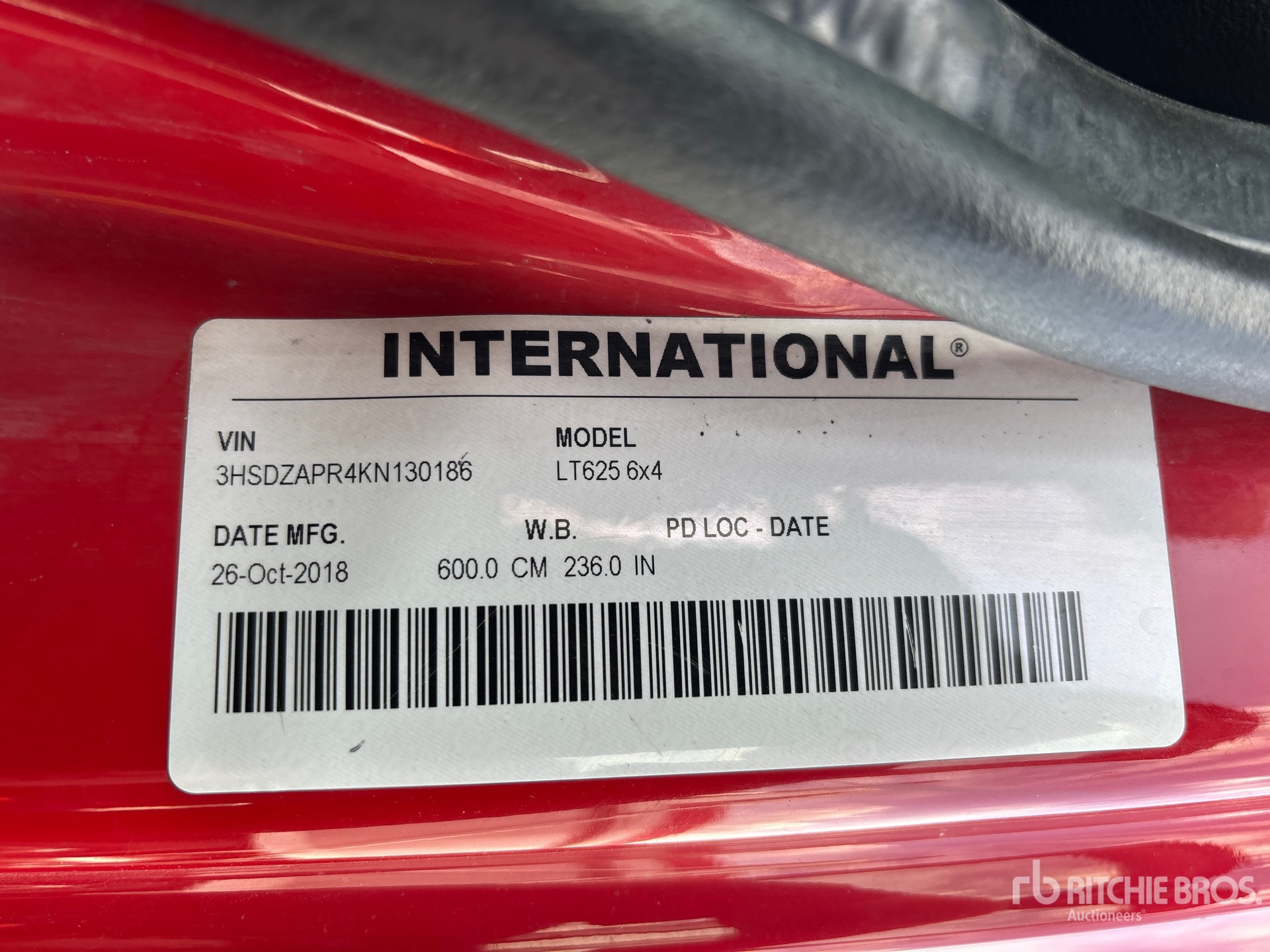 2019 International LT625