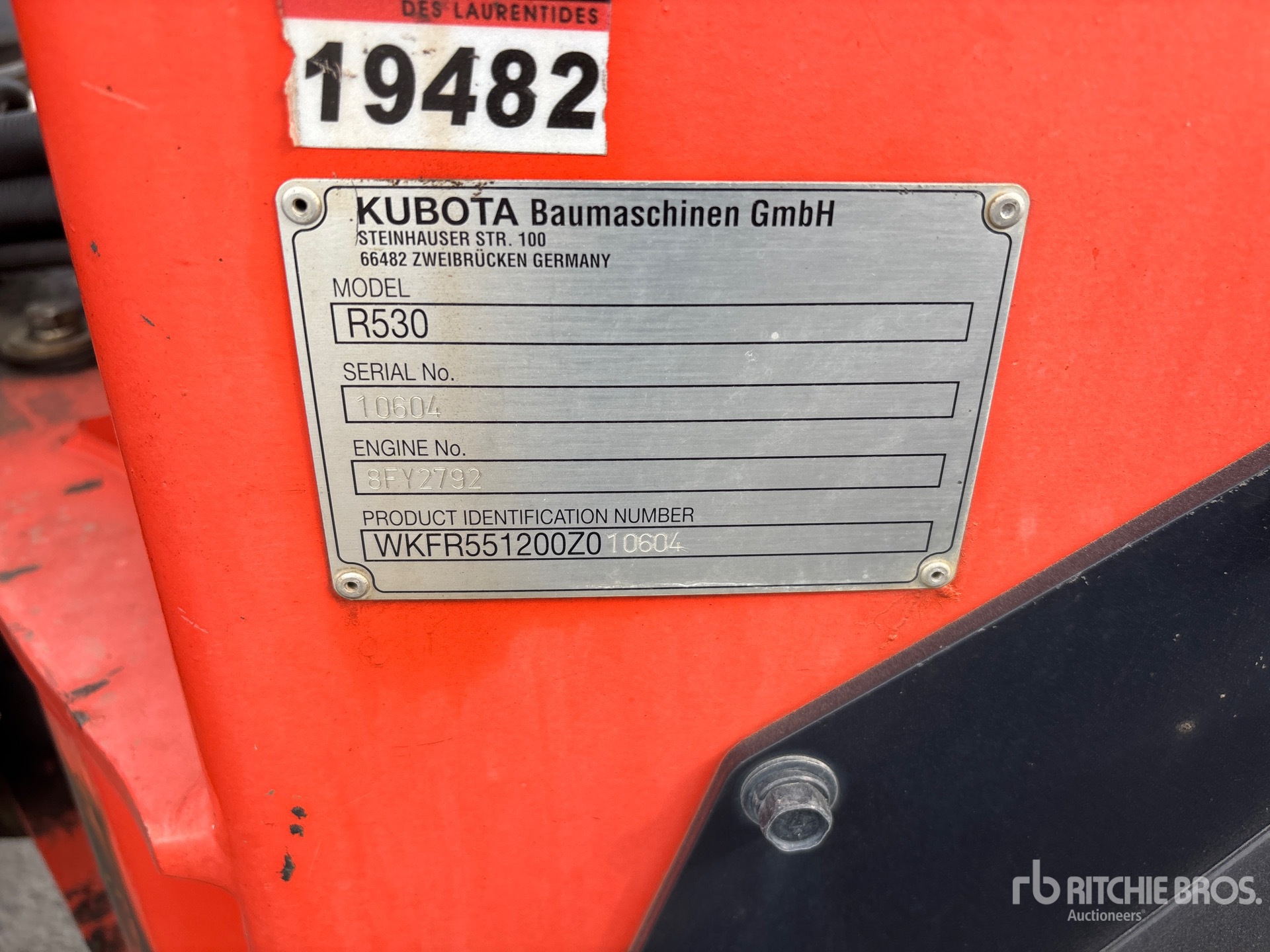 2016 Kubota R530