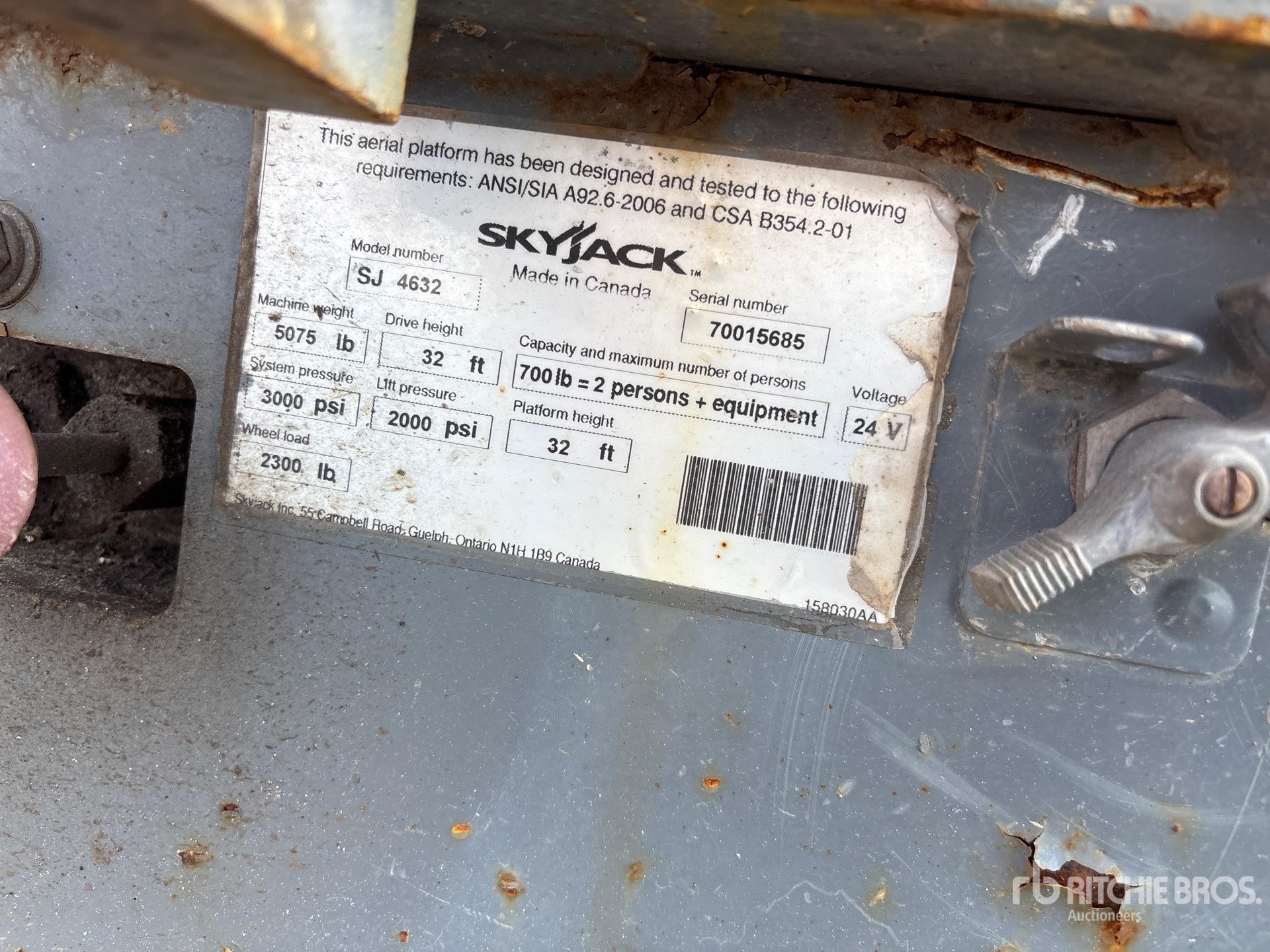 2013 Skyjack SJIII4632