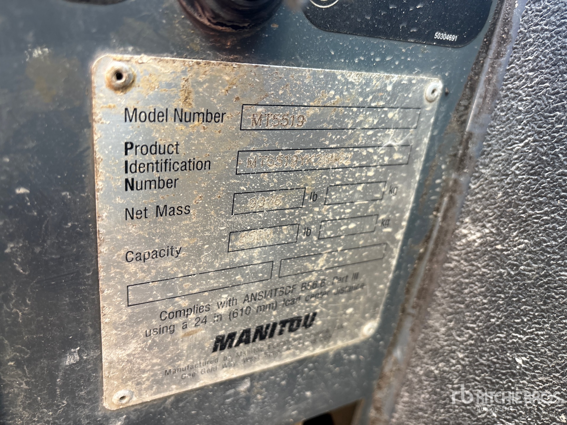 2018 Manitou MTA 5519