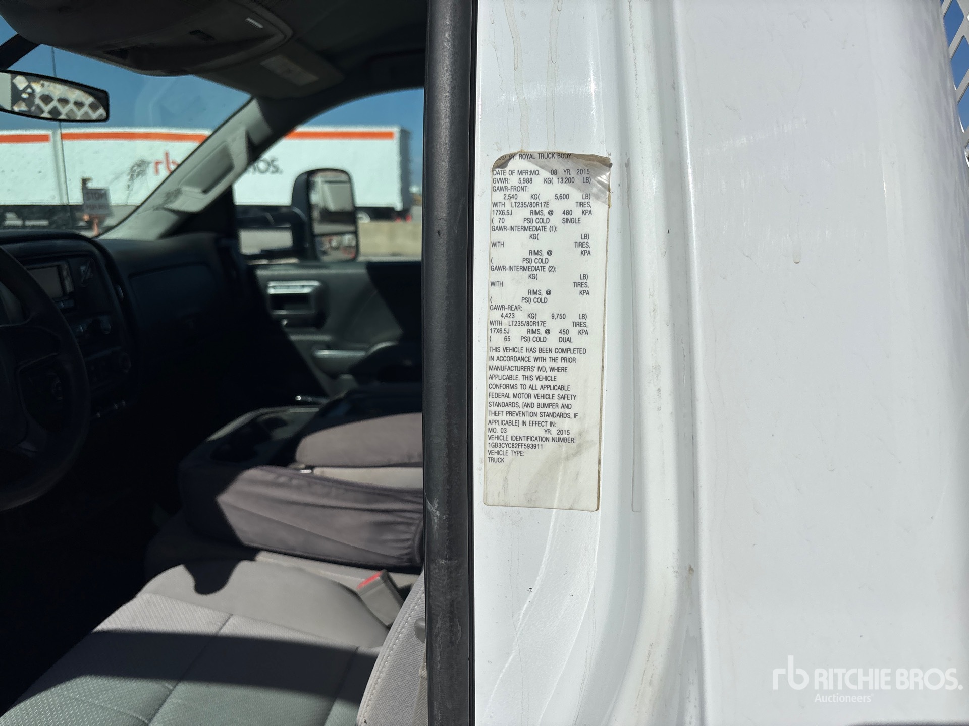 2015 Chevrolet 3500