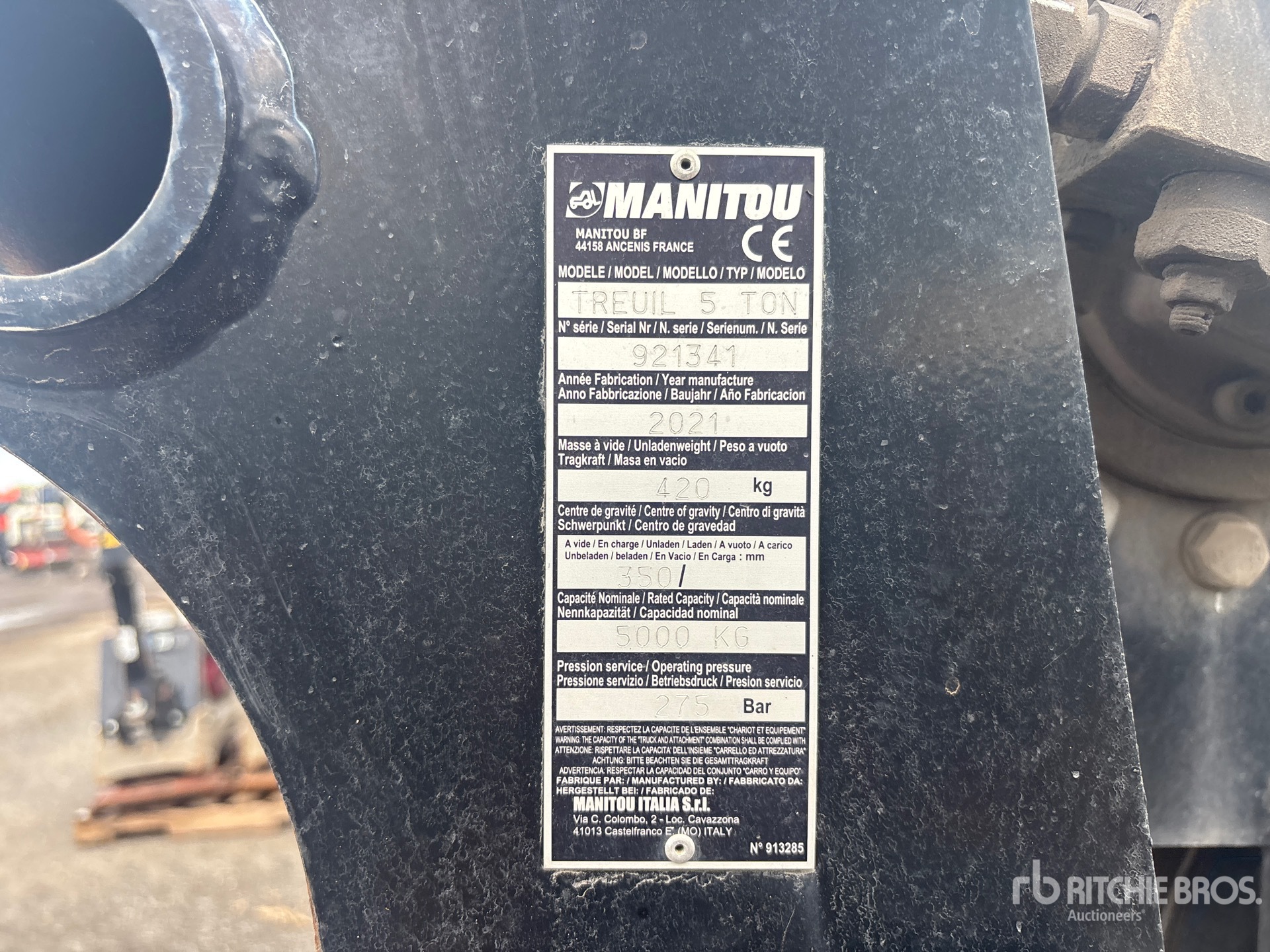2021 Manitou 5000 KG