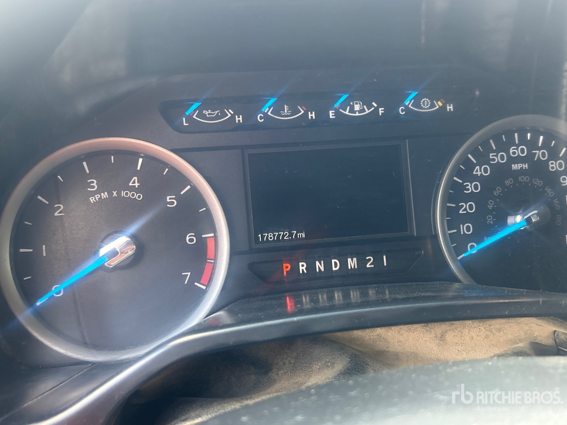 General Appearance with Hour Meter / Odometer