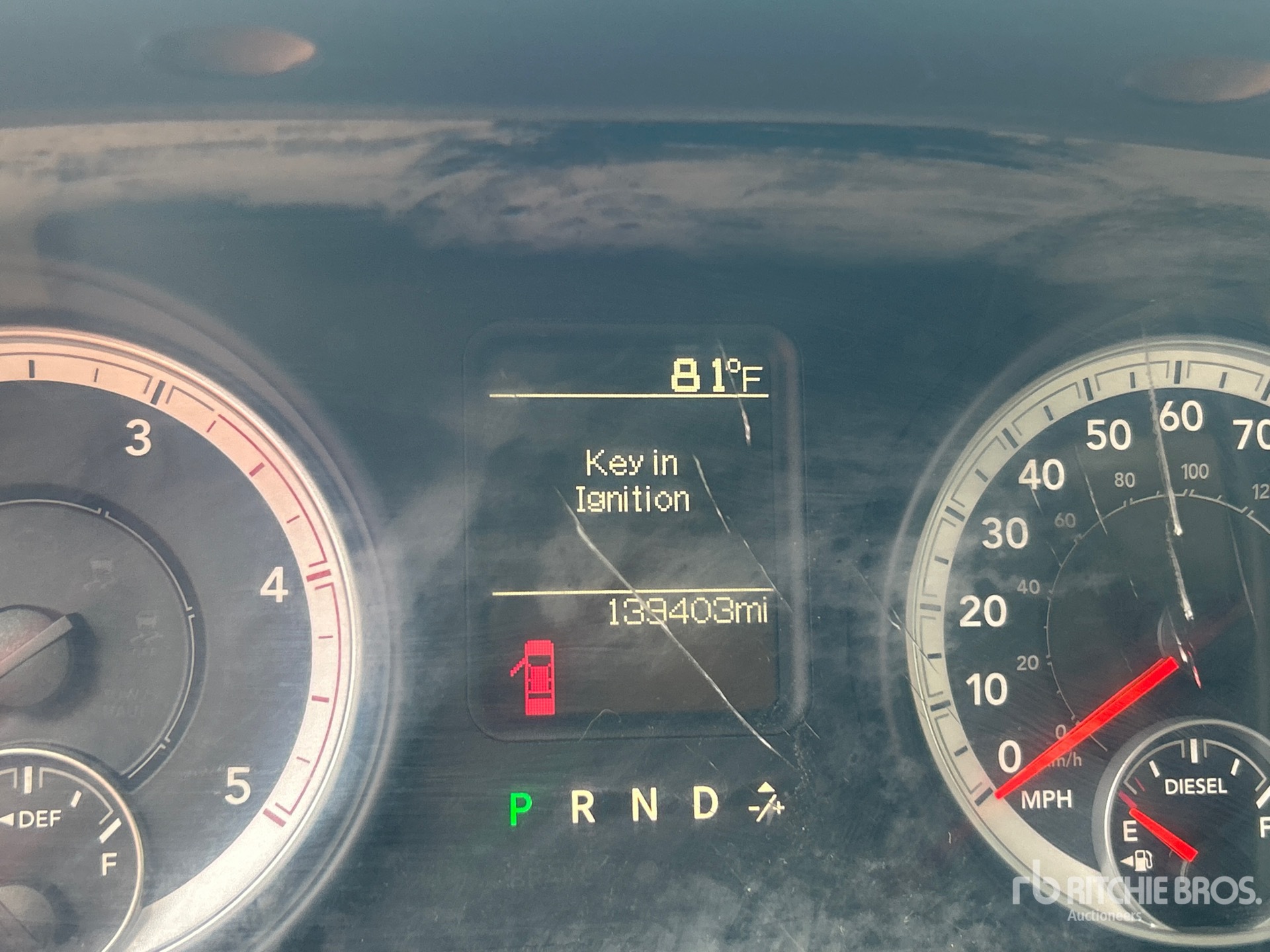 General Appearance with Hour Meter / Odometer