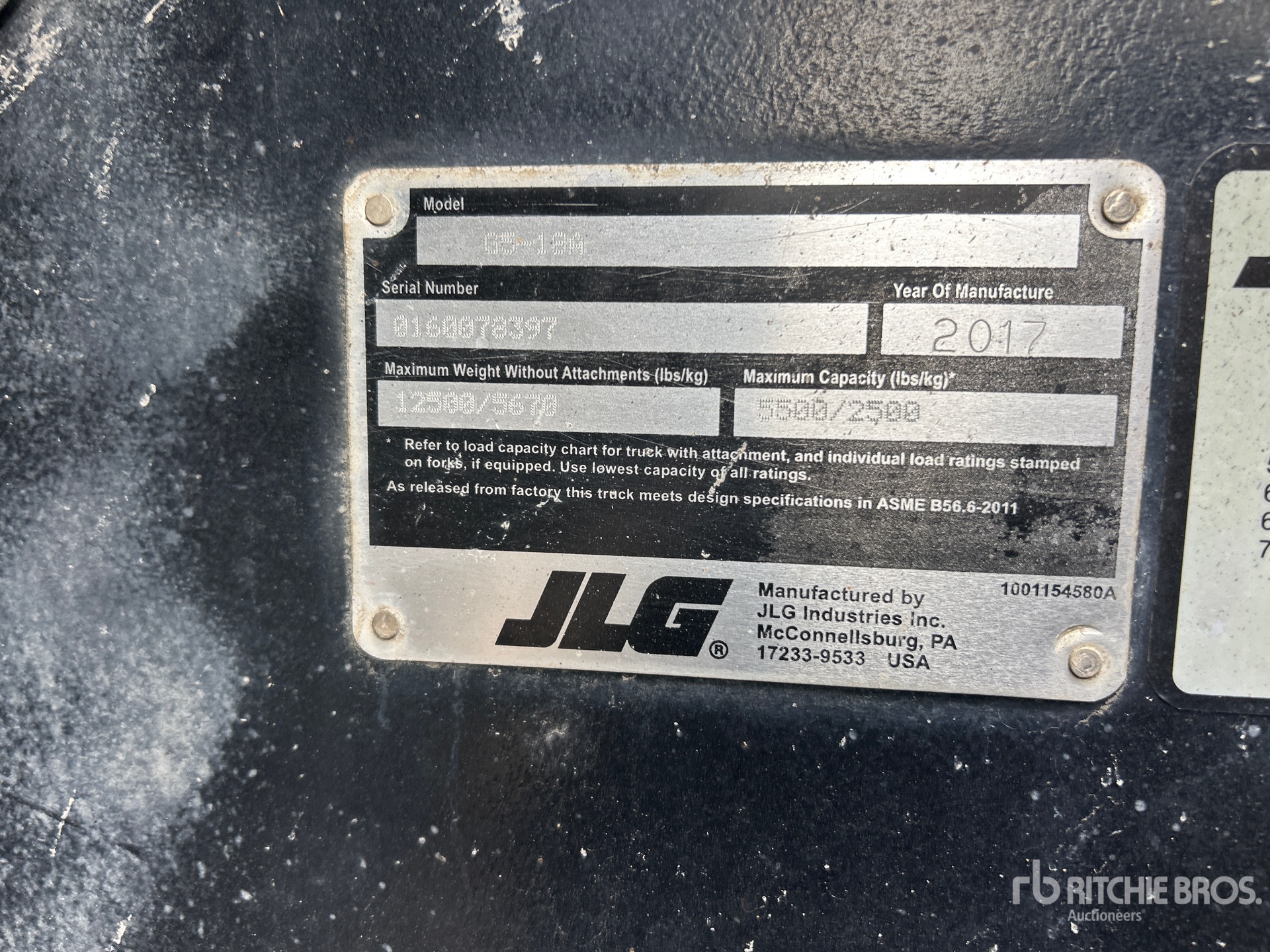 2017 JLG G5-18A