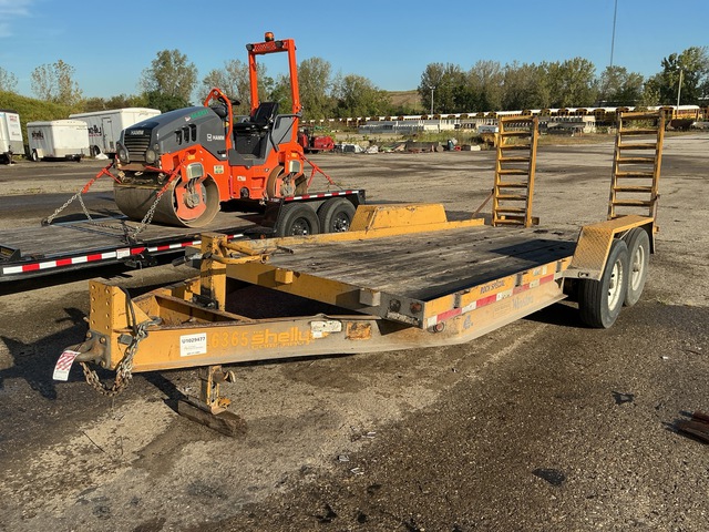 2017 Winston BP2072 16 ft T/A Equipment Trailer (Inoperable)