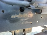 General Appearance with Frame Stamp Serial Number/VIN Photo