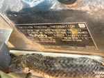 Engine with Emission Label