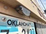 Trailer Chassis with License Plate Light Functional