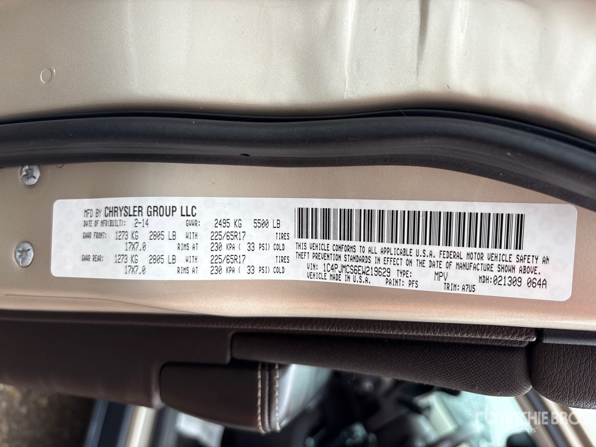 2014 Jeep CHEROKEE