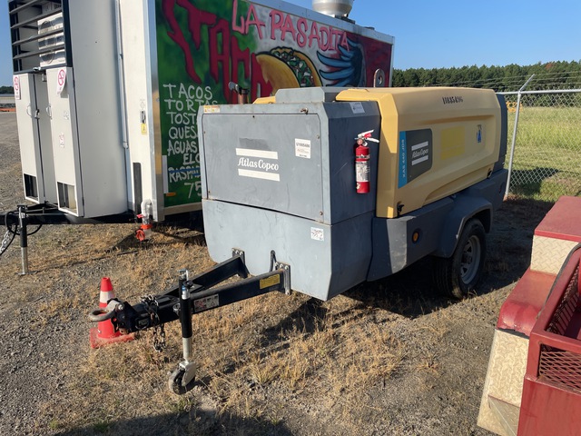 2018 Atlas Copco XAS440JD8T4FEBUR-5CW Mobile Air Compressor 2018 Atlas Copco XAS440JD8T4FEBUR-5CW Mobile Air Compressor