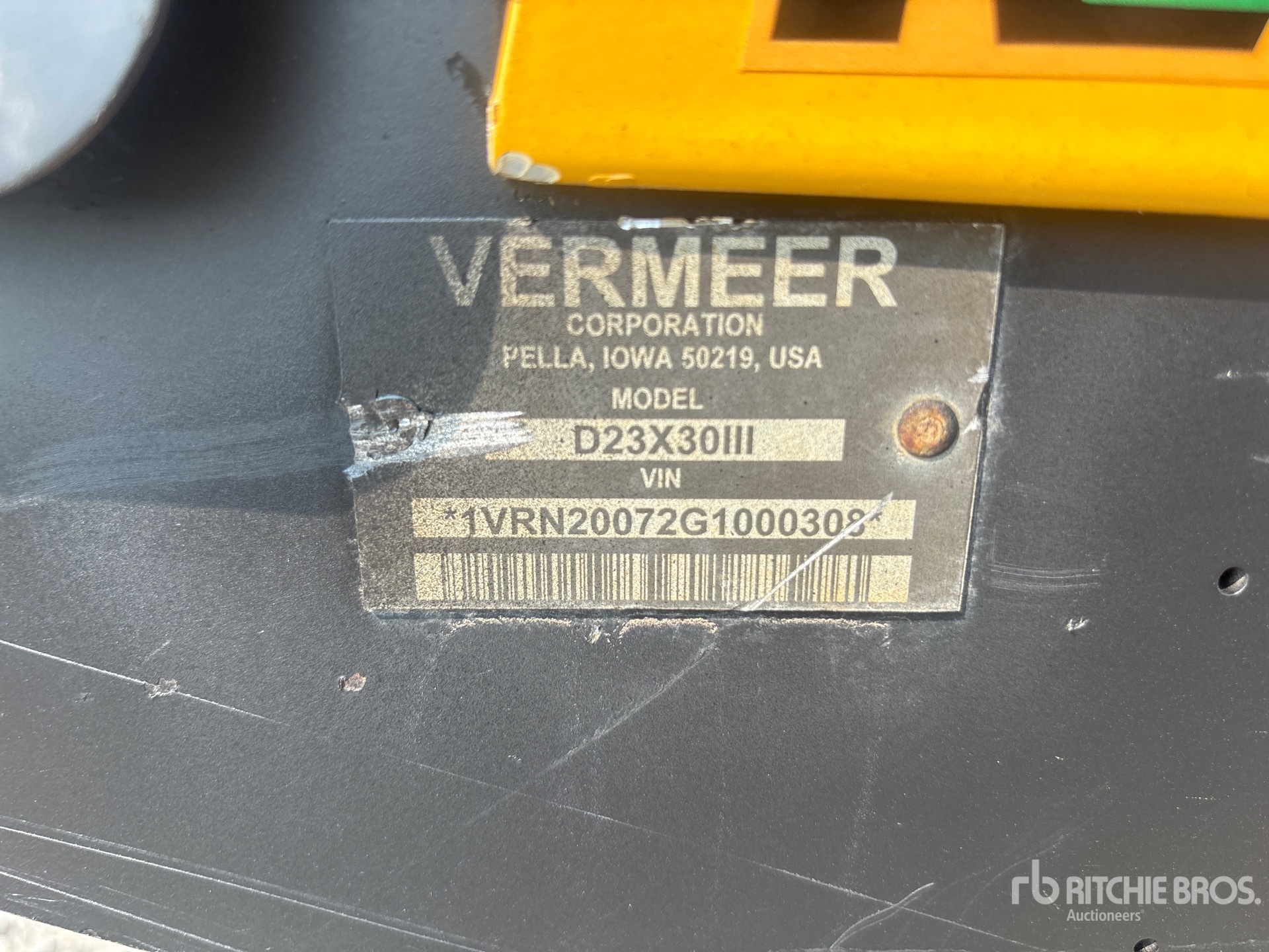 2016 Vermeer D23X30III