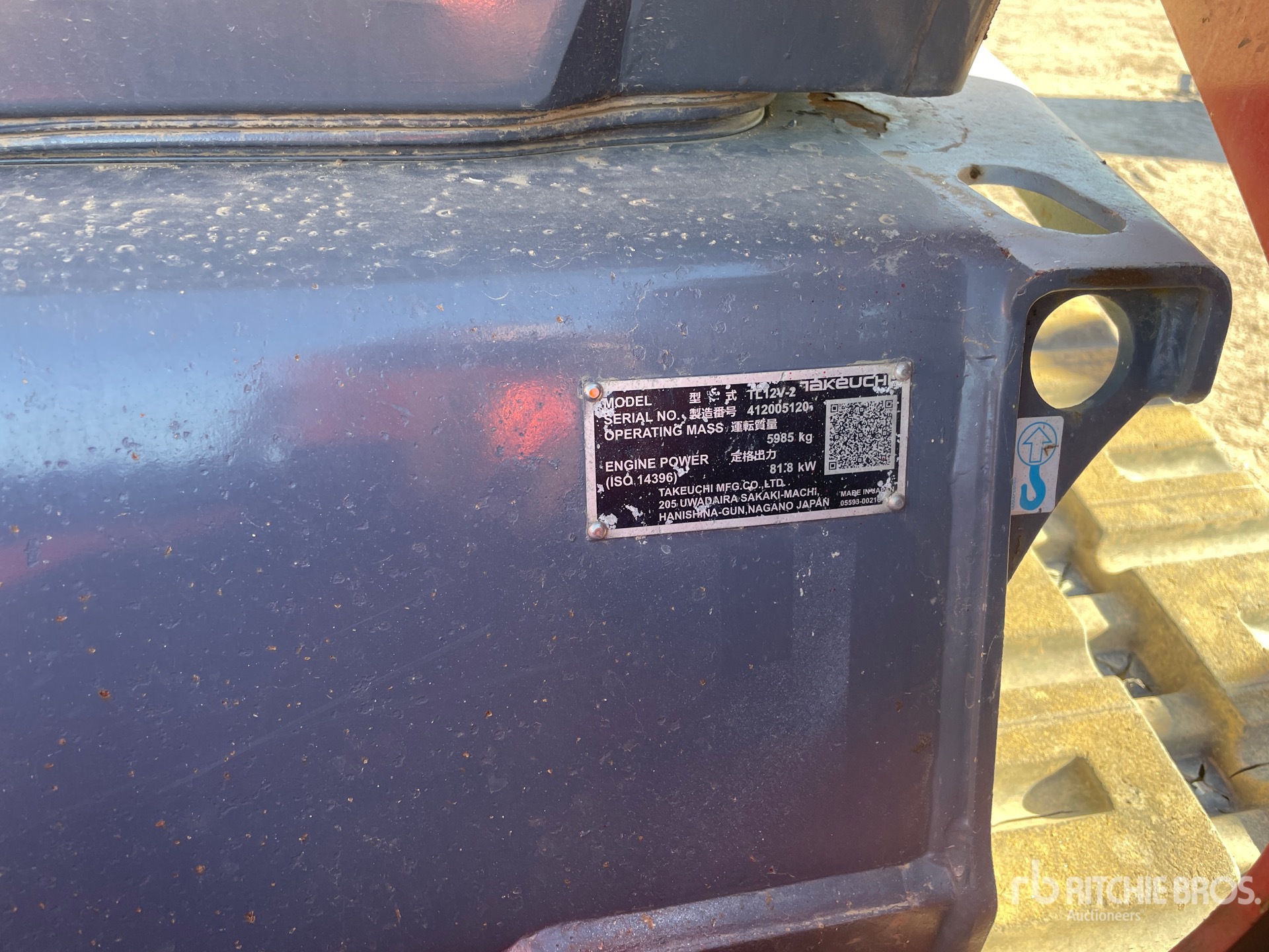2022 Takeuchi TL12V2