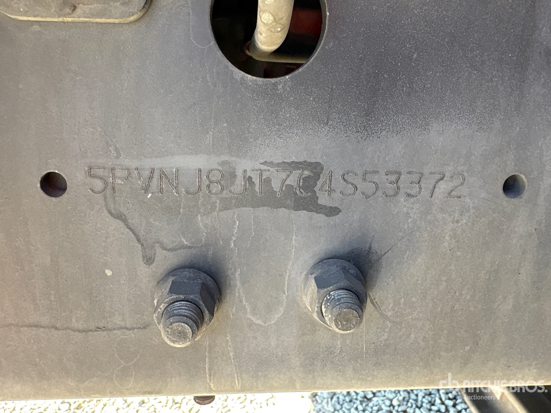 General Appearance with Frame Stamp Serial Number/VIN Photo