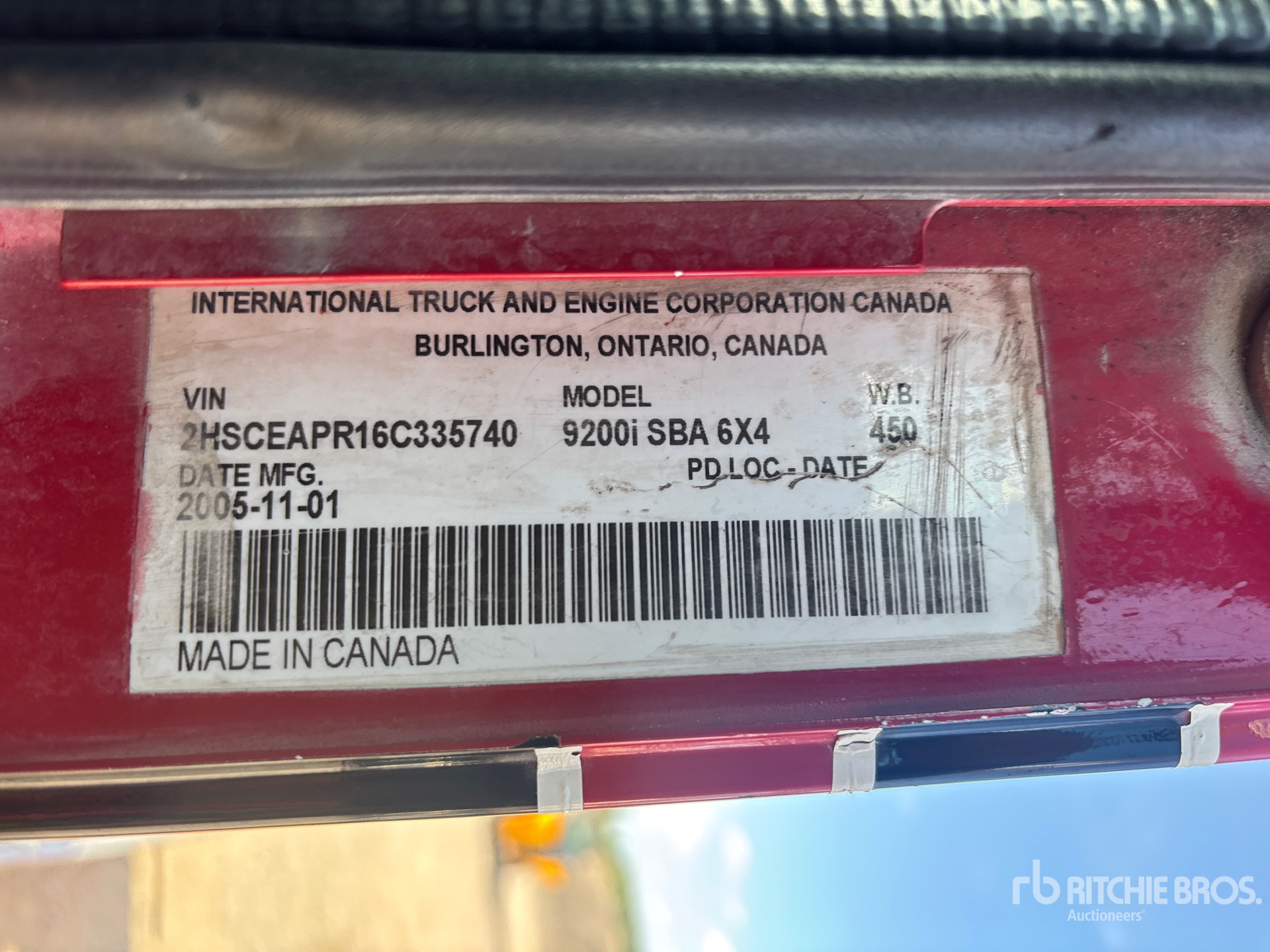 2006 International 9200I