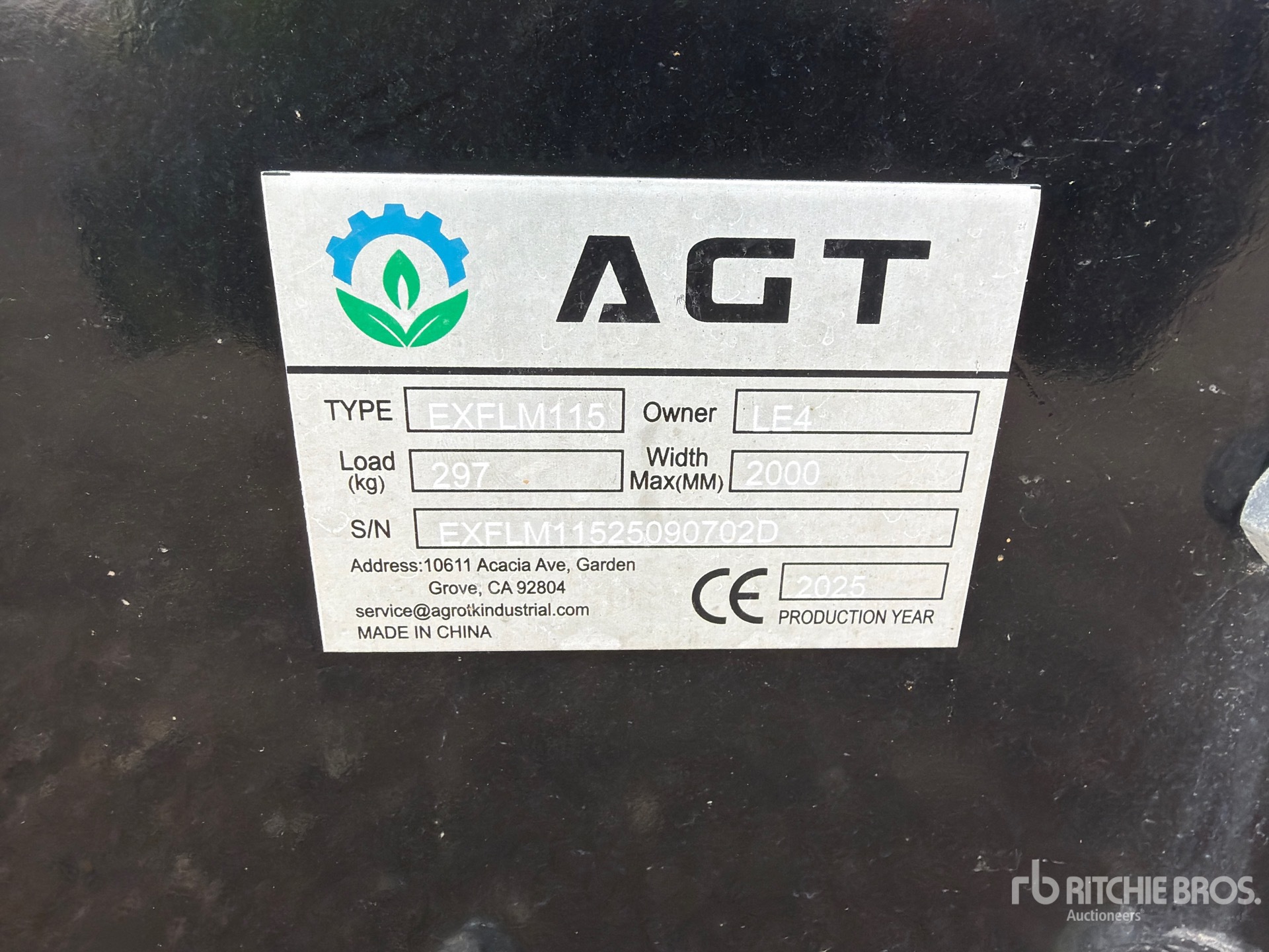 2025 AGT EXFLM115