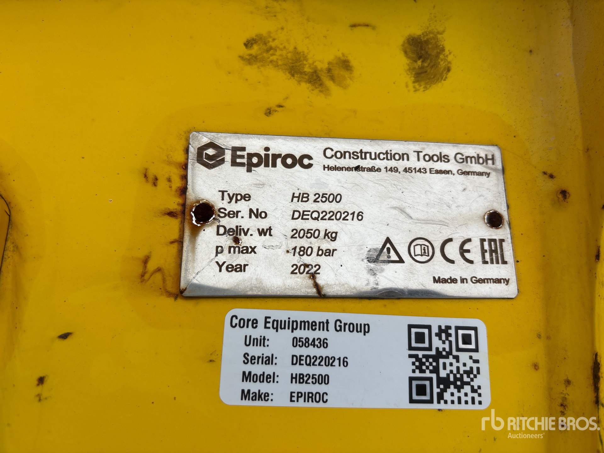 2022 Epiroc HB2500