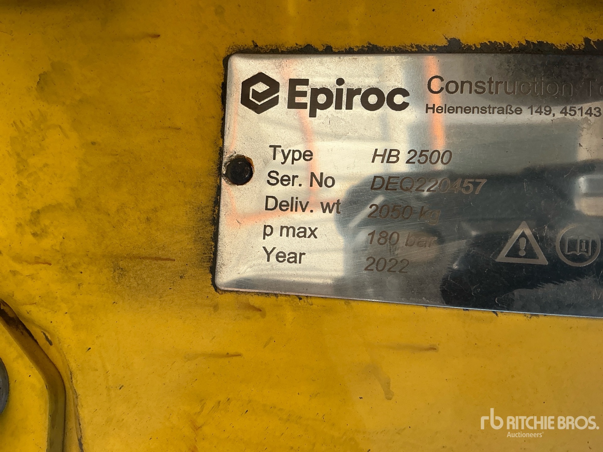 2022 Epiroc HB2500
