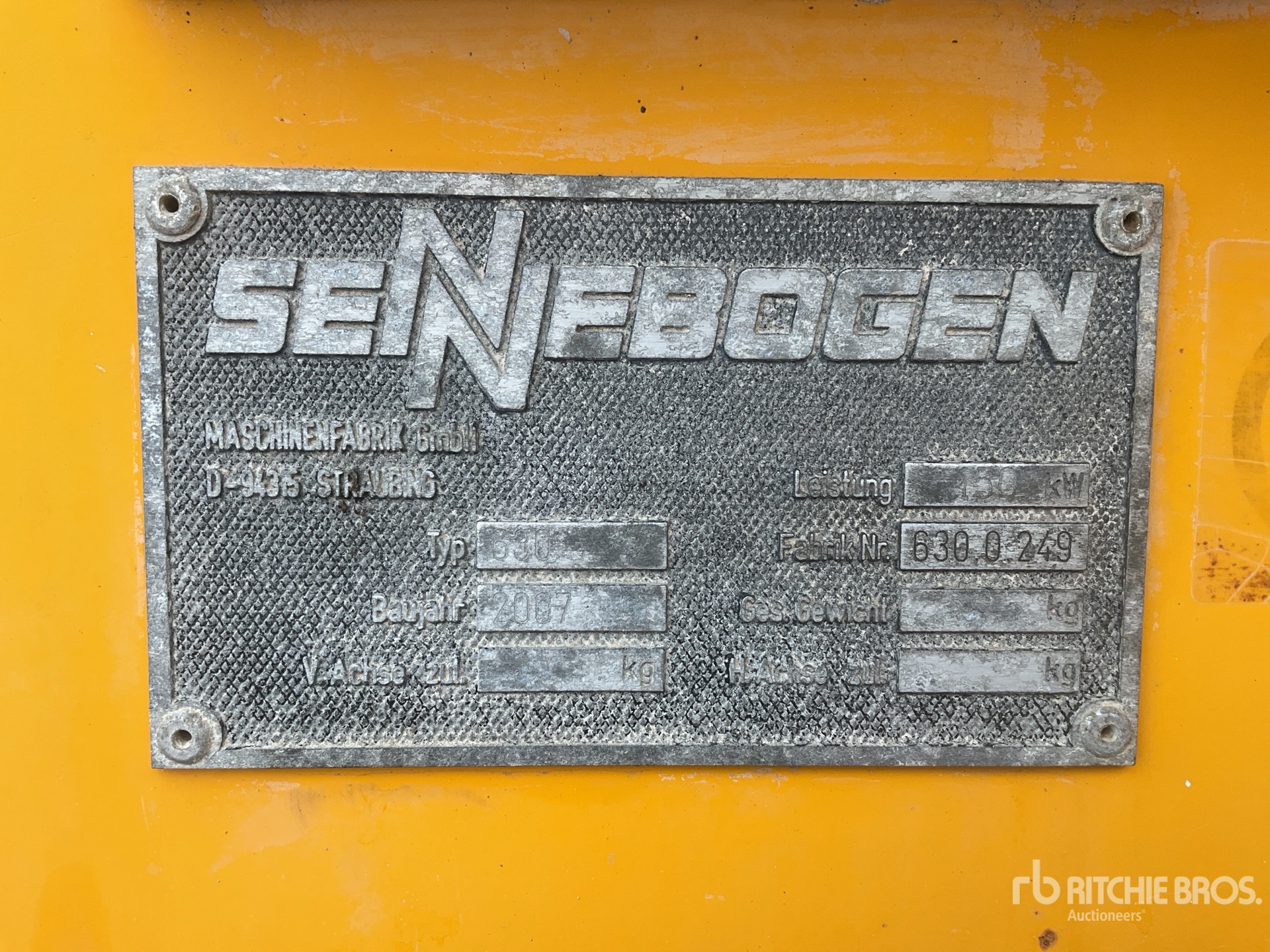 2007 Sennebogen 630