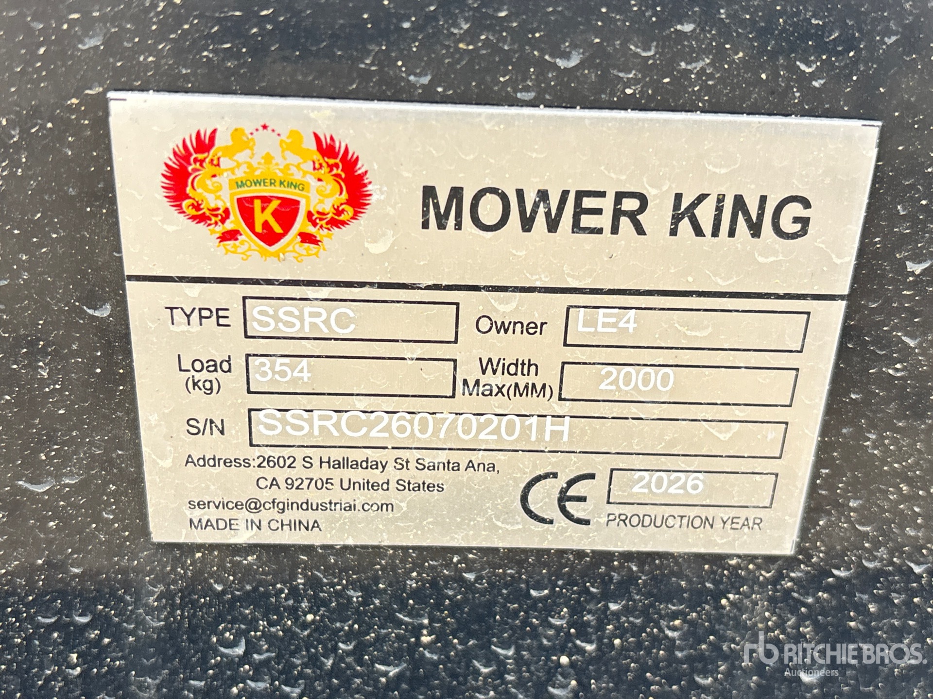 2026 Mower King SSRC