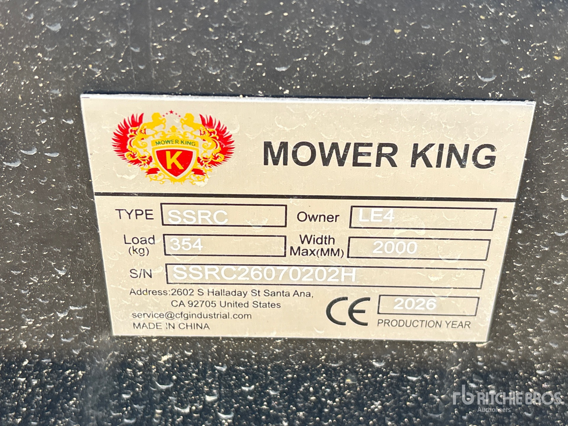 2026 Mower King SSRC