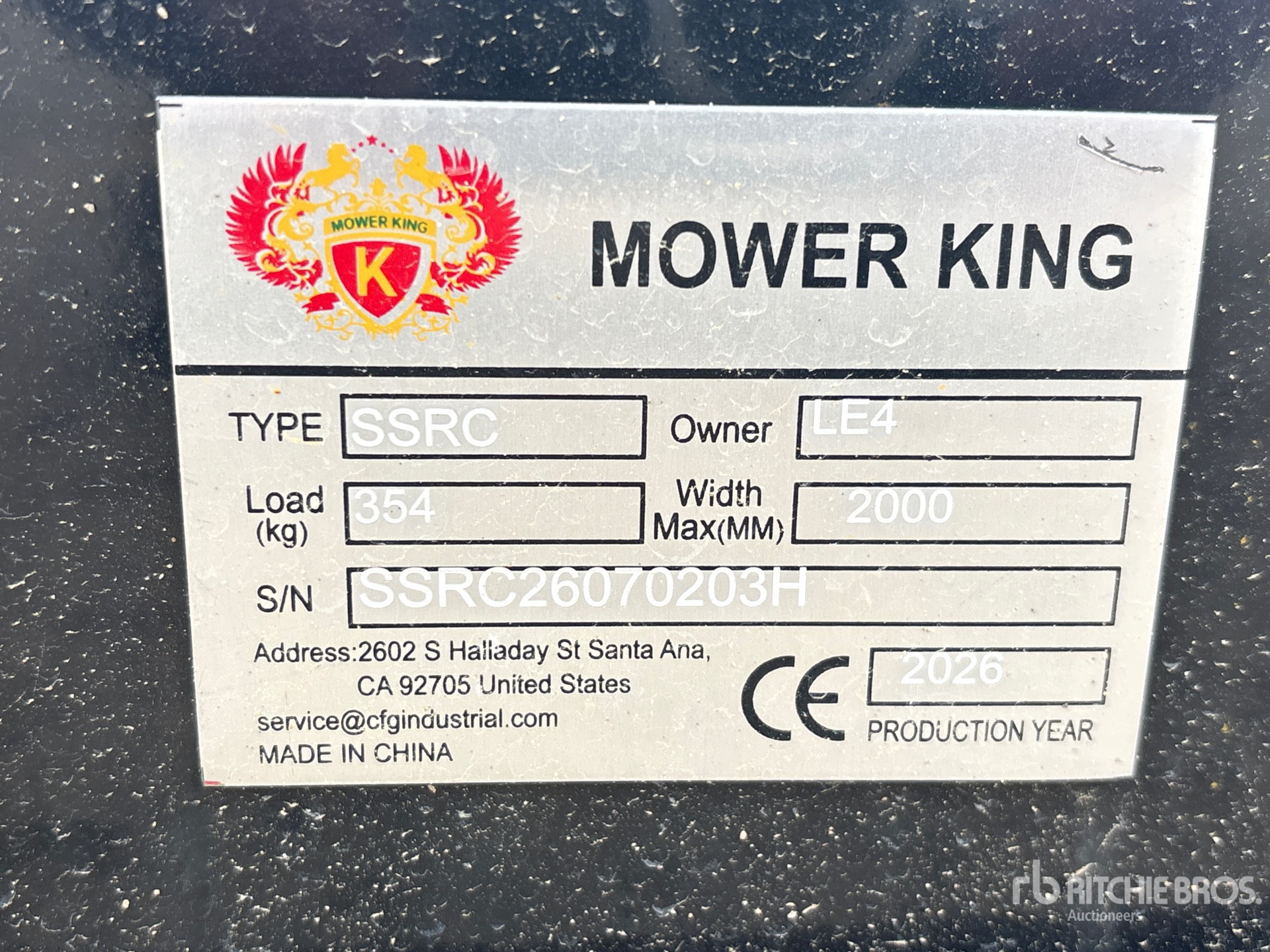 2026 Mower King SSRC