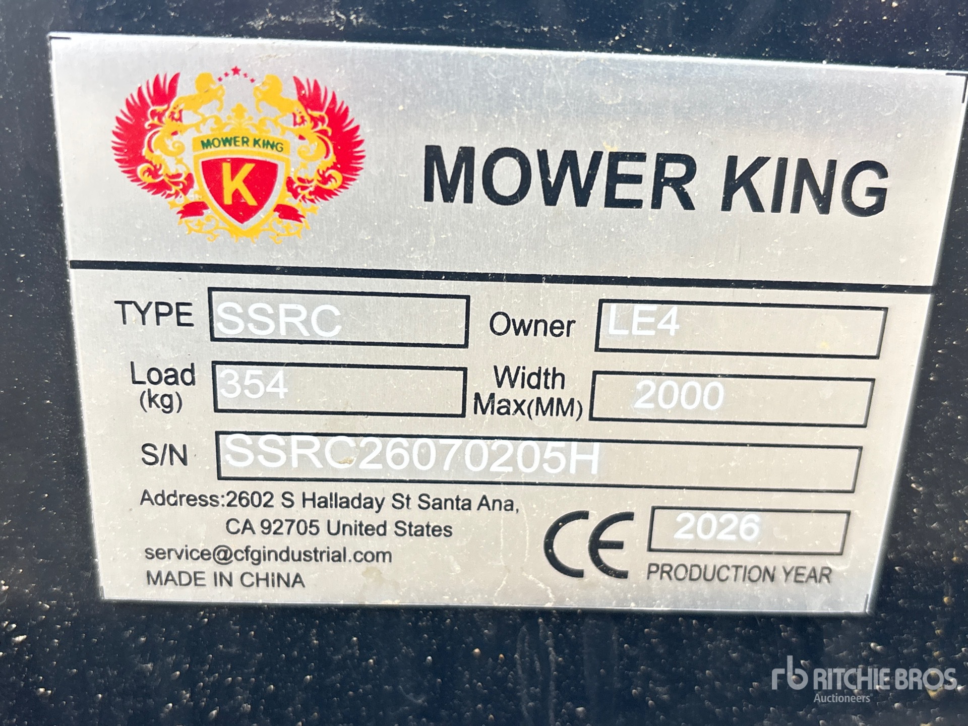 2026 Mower King SSRC