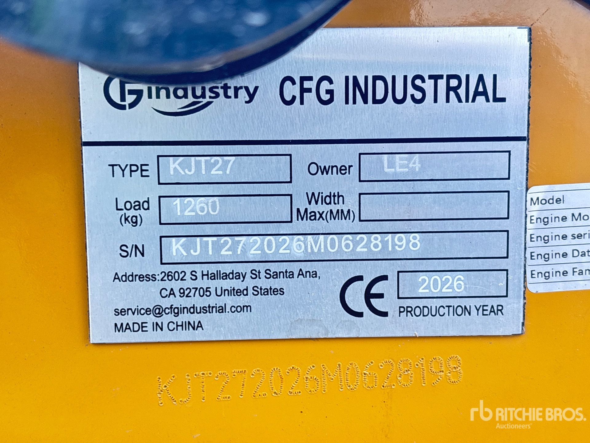 2026 CFG KJT27