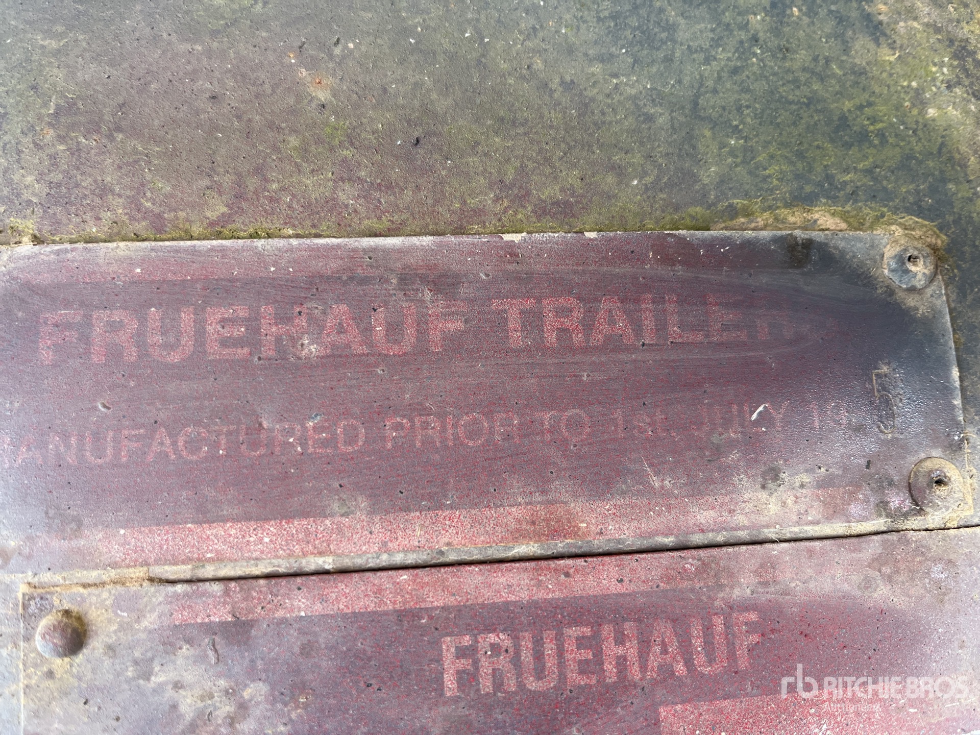 1985 Fruehauf Tri/A Pig