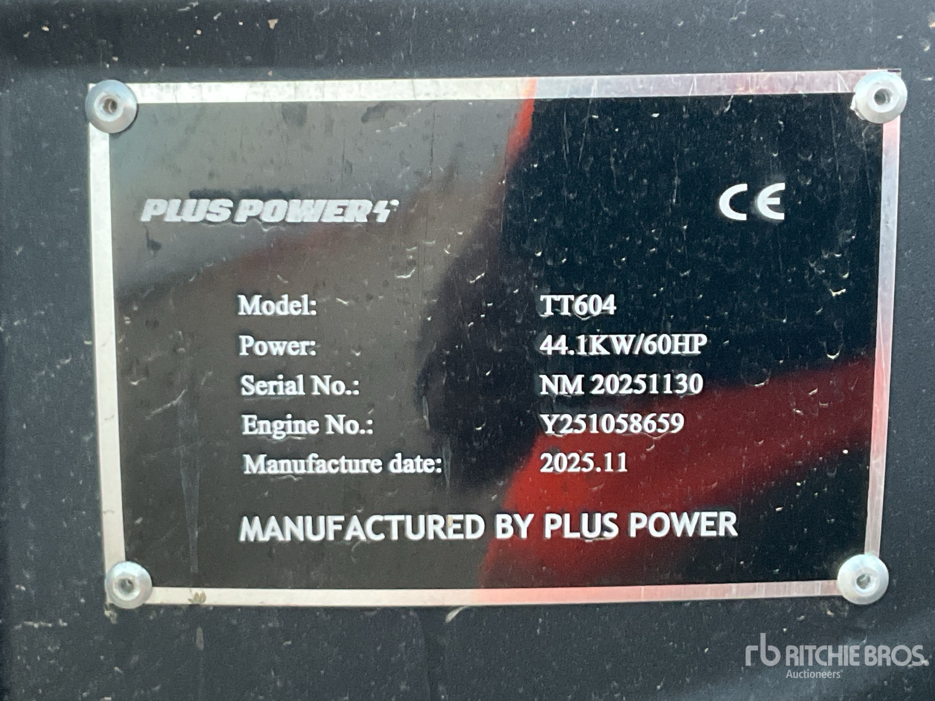 2025 Plus Power TT604