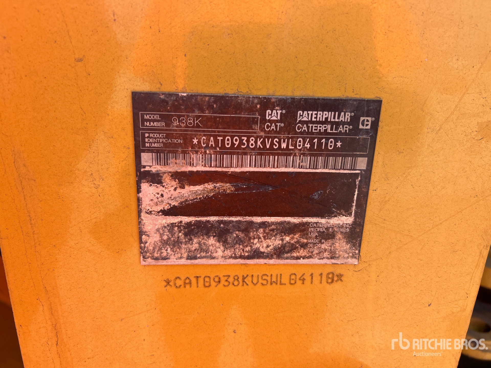 2015 Caterpillar 938K