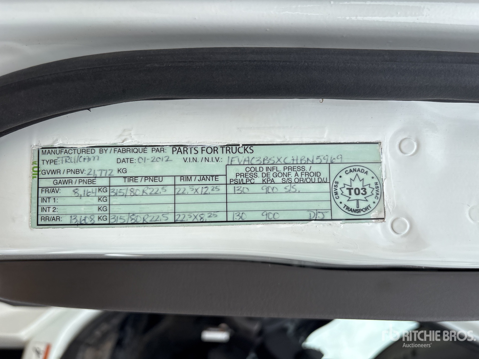 2012 Freightliner M2 106