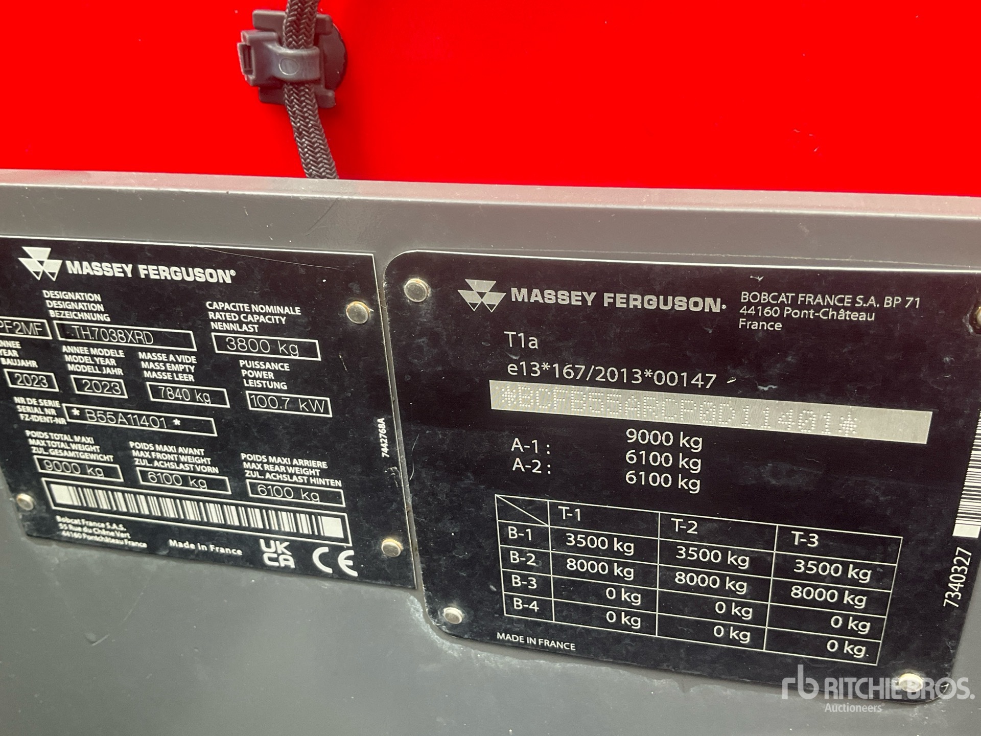 2023 Massey Ferguson TH.7038