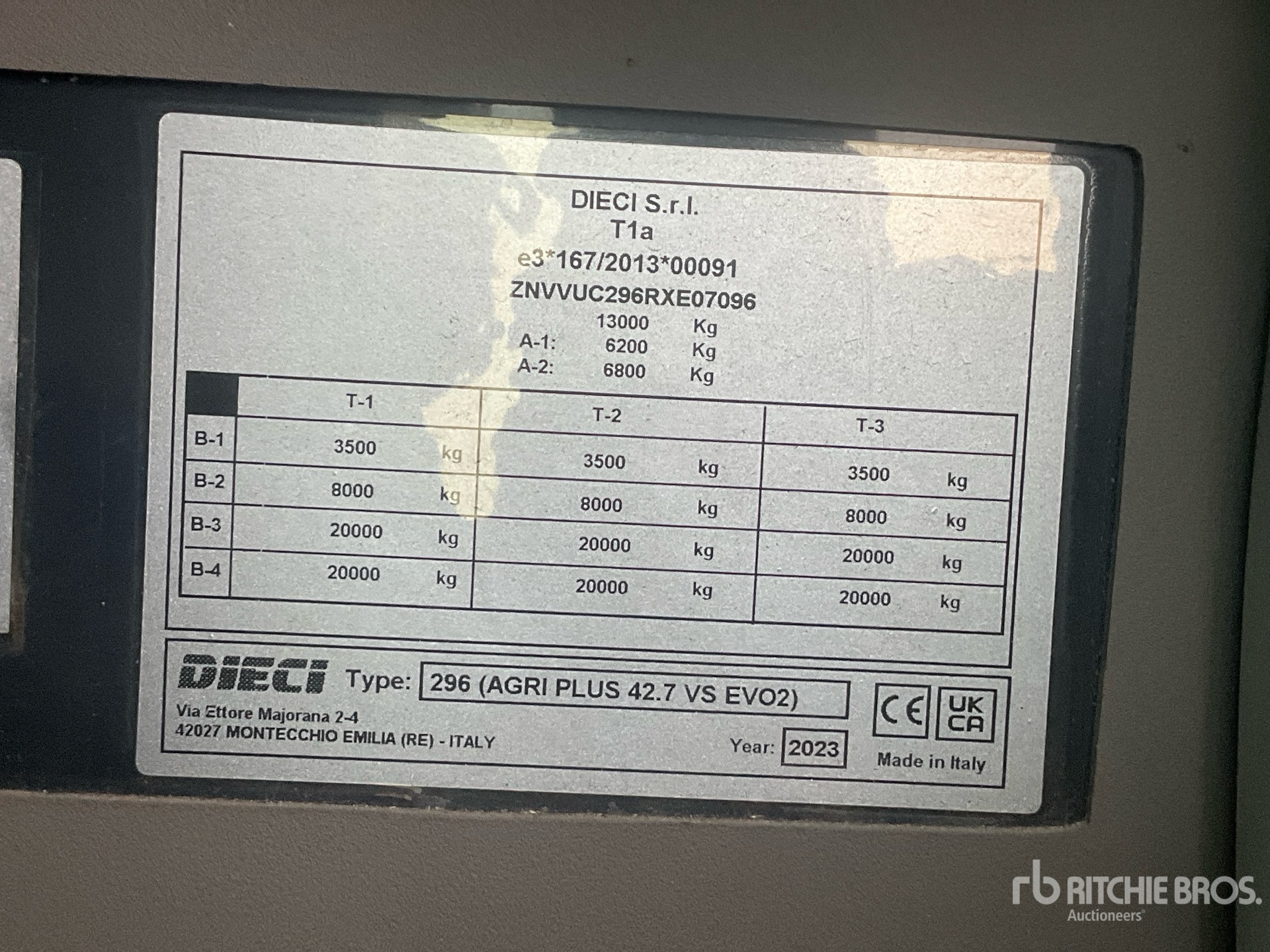 2023 Dieci AGRI PLUS 42.7
