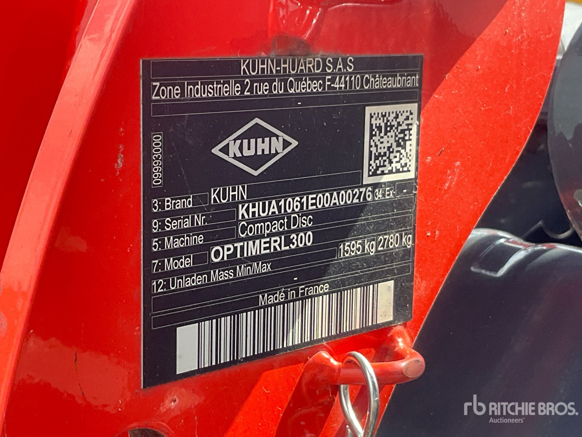 2023 Kuhn OPTIMER L 300