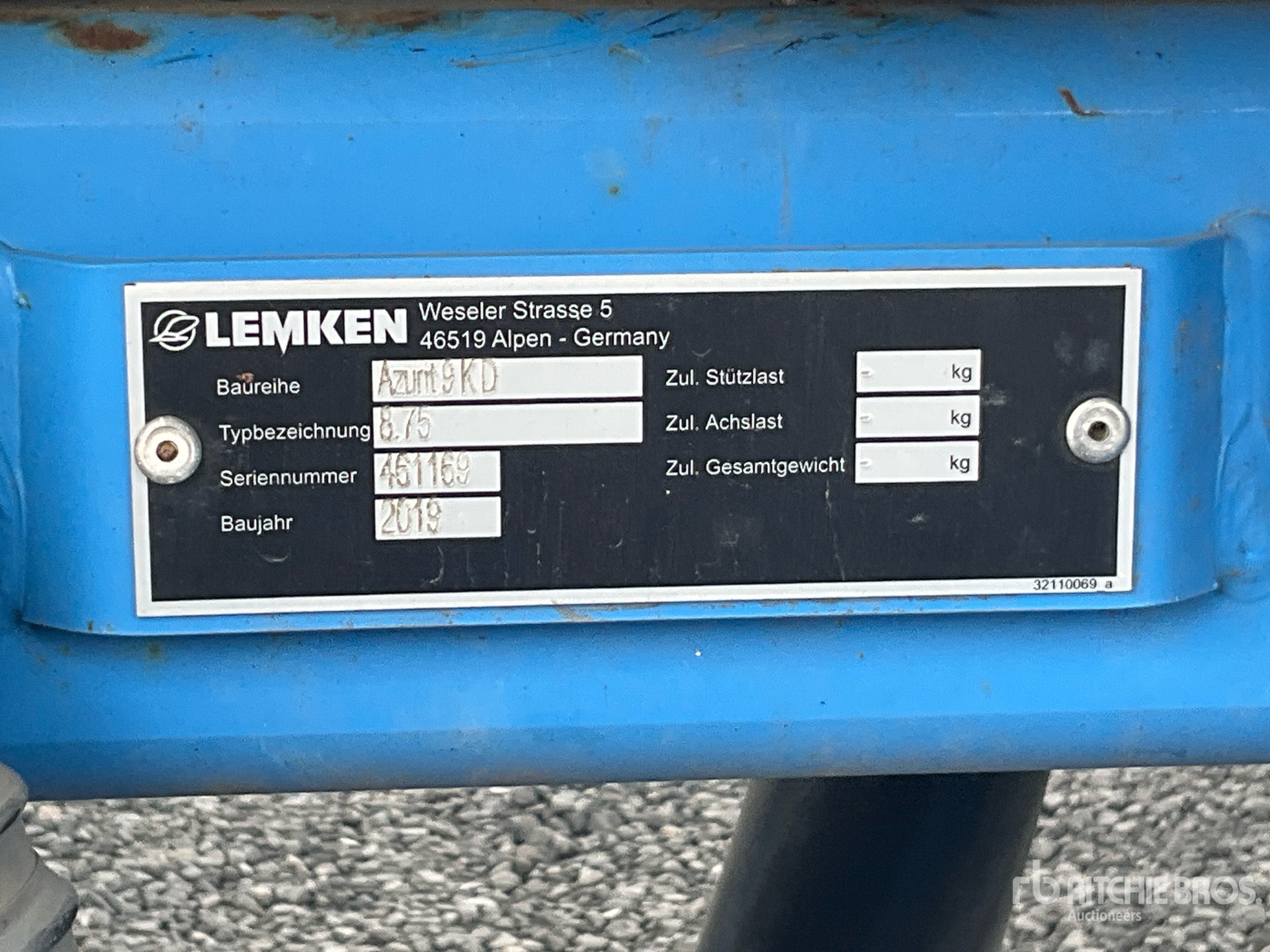 2019 Lemken AZURIT 9KD