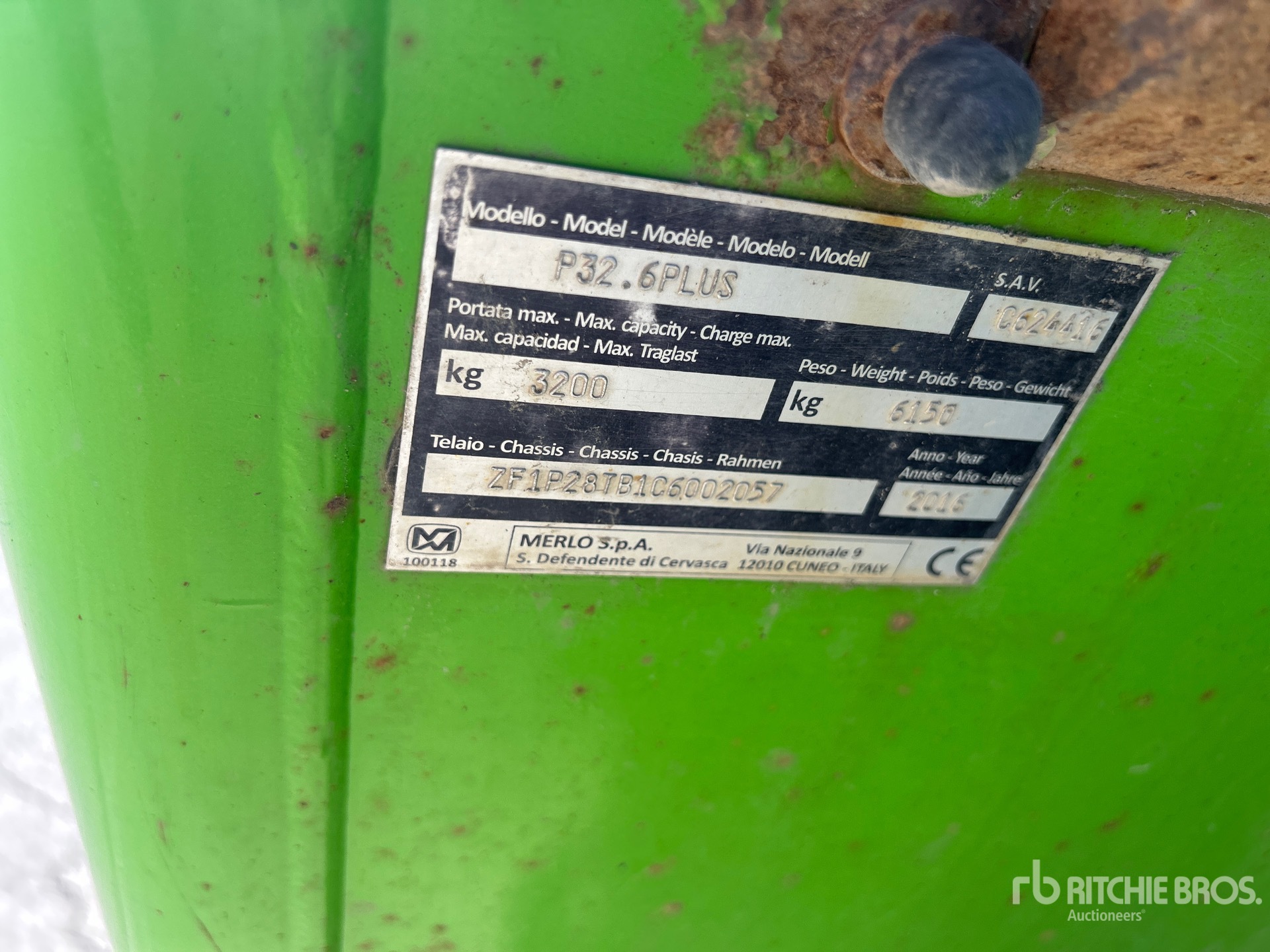 2016 Merlo P32.6PLUS
