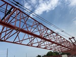 Crane Superstructure with Main Boom Chords