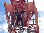 Crane Superstructure with Point Sheaves
