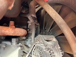 Engine with Cooling System Leaks