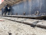 Undercarriage with Left Track Rollers