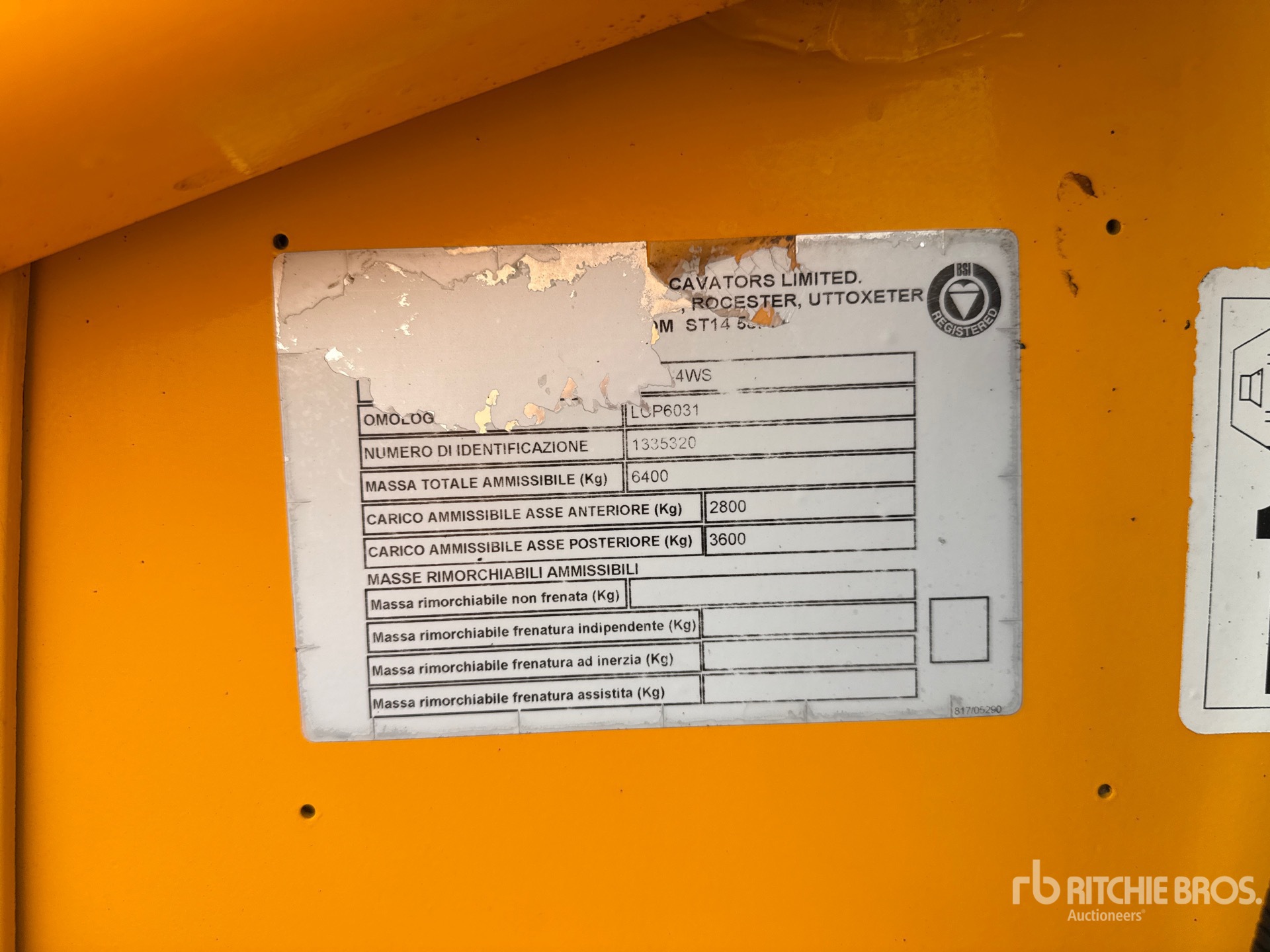 2008 JCB 2CX4W