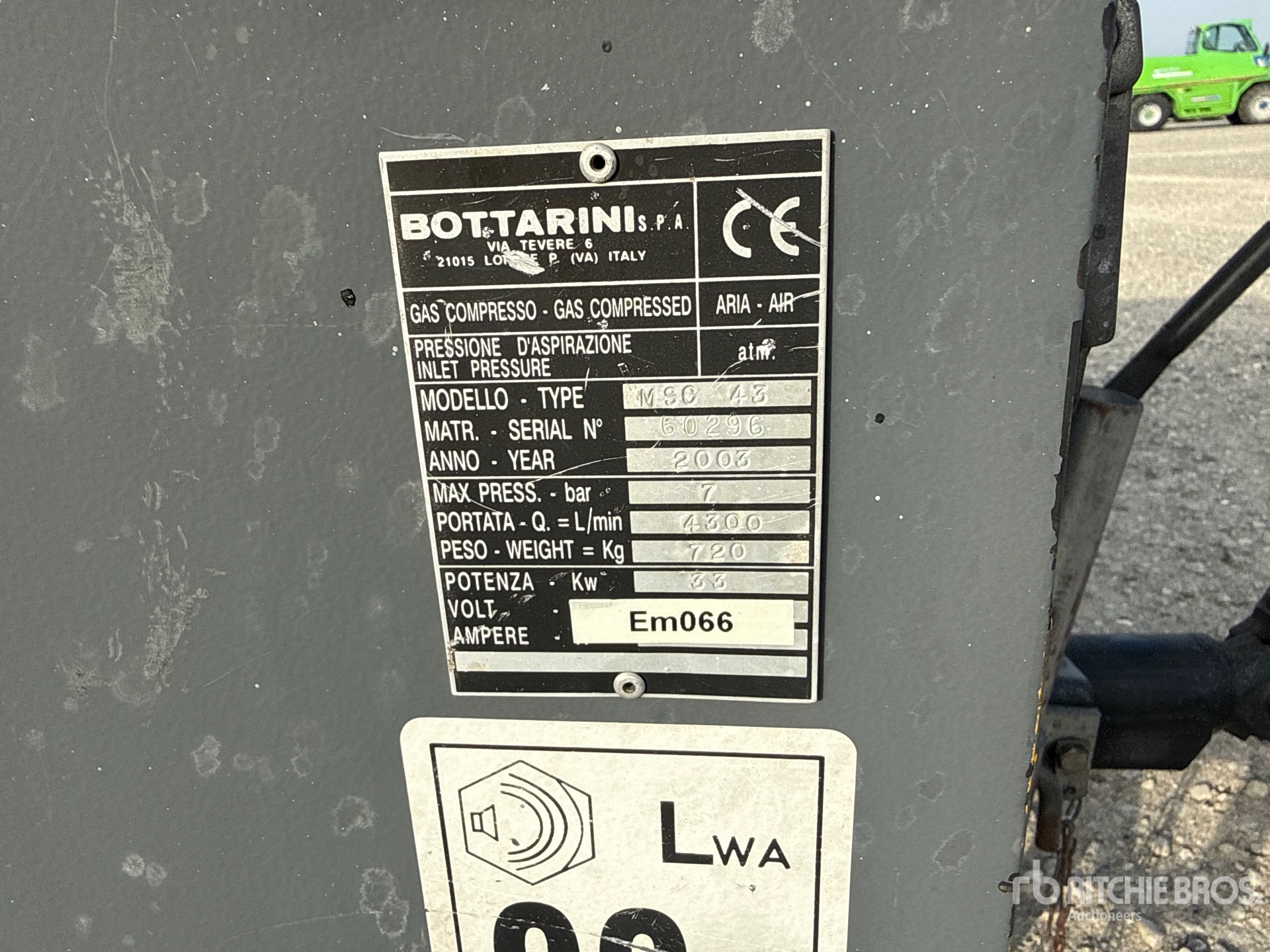 2003 Bottarini MSC43