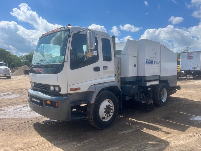 2007 Elgin Eagle on 2008 GMC T7500 Elgin Eagle Sweeper Truck