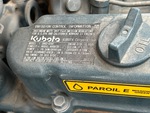 Engine with Emission Label