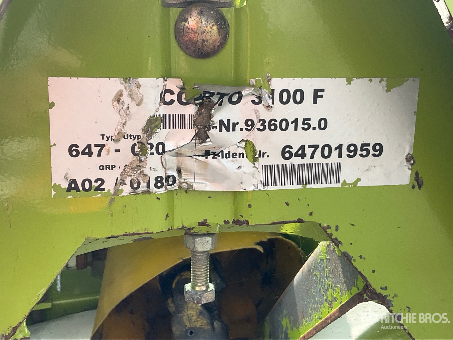 2008 Claas CORTO 3100F