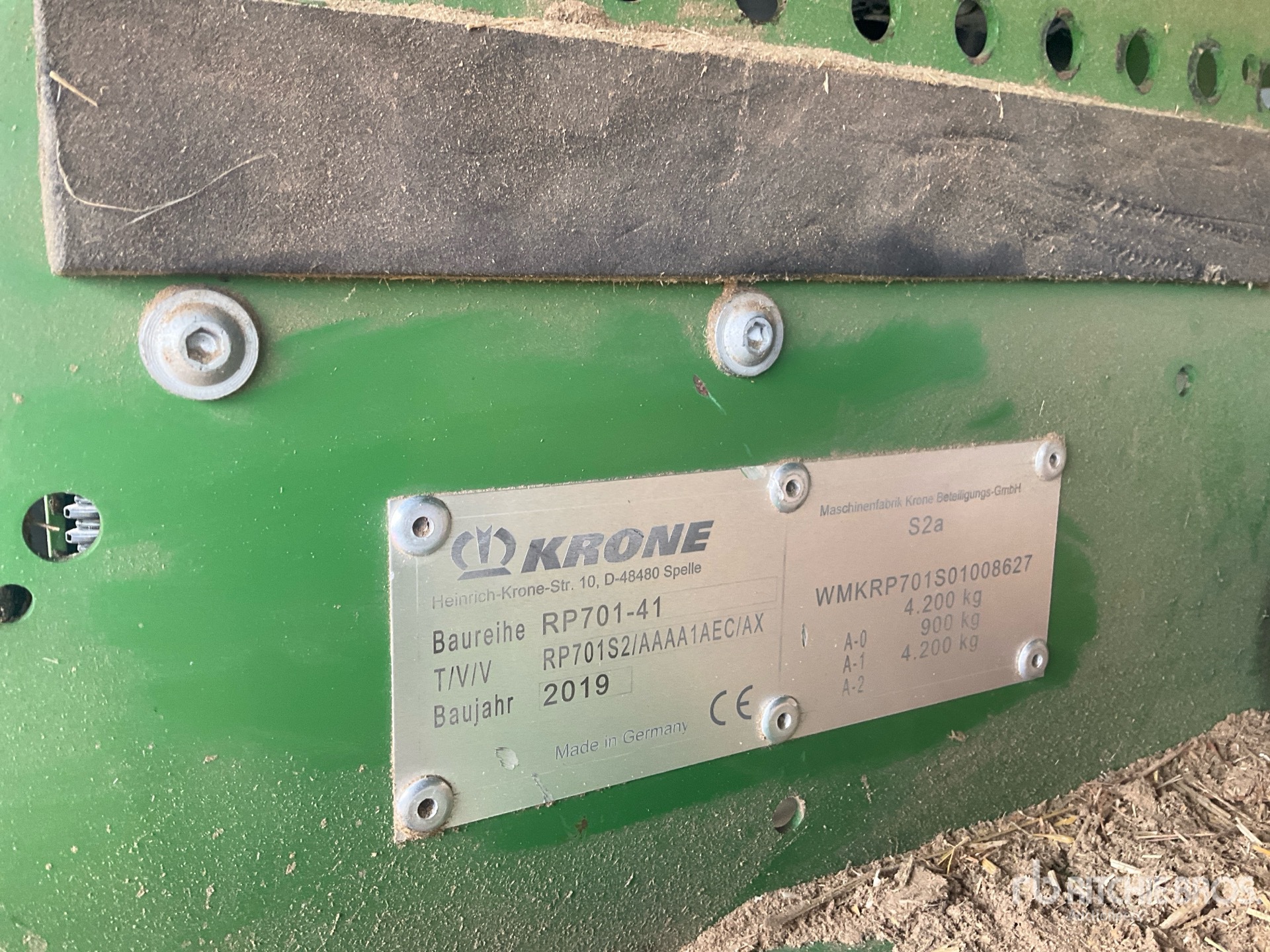 2019 Krone COMPRIMA V180XC